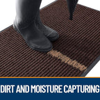OLANLY Front Door Mat Indoor Outdoor Entrance, Waterproof Heavy Duty Doormat - Image 5
