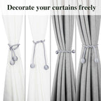 Curtain Tiebacks Outdoor Elegant Decorative Tie Backs Modern Rope Tiebacks - Image 3