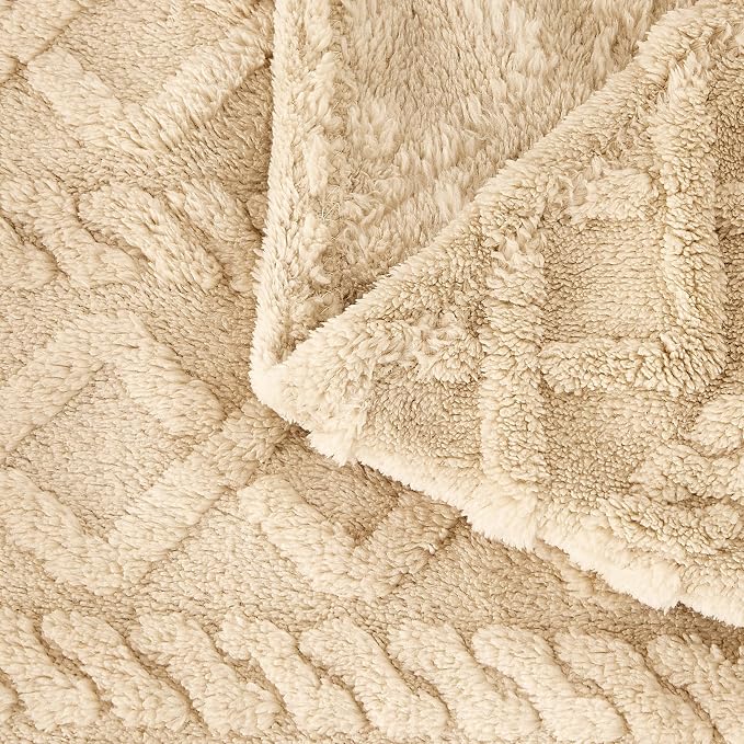 Sherpa Fleece Baby Blanket, Ultra Soft Fluffy Premium Baby Blankets - Image 7