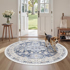 zesthome Washable Round Rug - 5ft Ultra-Thin Circle Area Rugs - Image 3
