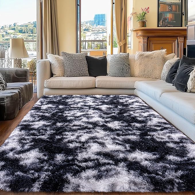 Rugs for Living Room 10x14, Soft Shaggy Modern Shag Area Rug for Bedroom - Image 8