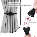 4 Pack Magnetic Curtain Tiebacks Rope Modern Handmade Curtain Tie Backs - Image 2