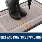 OLANLY Front Door Mat Indoor Outdoor Entrance, Waterproof All-Season, - Image 5