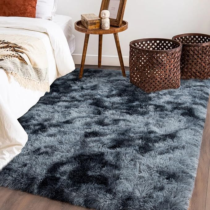 Rugs for Bedroom 4x6, Soft Shaggy Modern Shag Area Rug for Living Room - Image 6