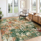 Washable Area Rugs 5'x8' Non-Slip Modern Abstract Soft - Image 9