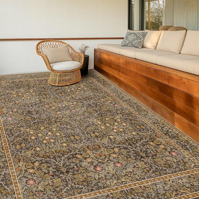 Washable Dining Room Rugs for Under Table - Image 6