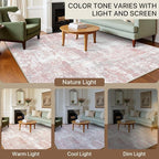 Area Rugs 5x7 for Living Room Bedroom, Modern Abstract Machine Washable Rug - Image 6