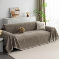 MYSKY HOME Boho Couch Cover Sand Sofa Covers by MYSKYHOME