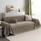 MYSKY HOME Couch Covers for 2 Cushion Couch Sectional Sofa, L Shape Sofa by MYSKYHOME