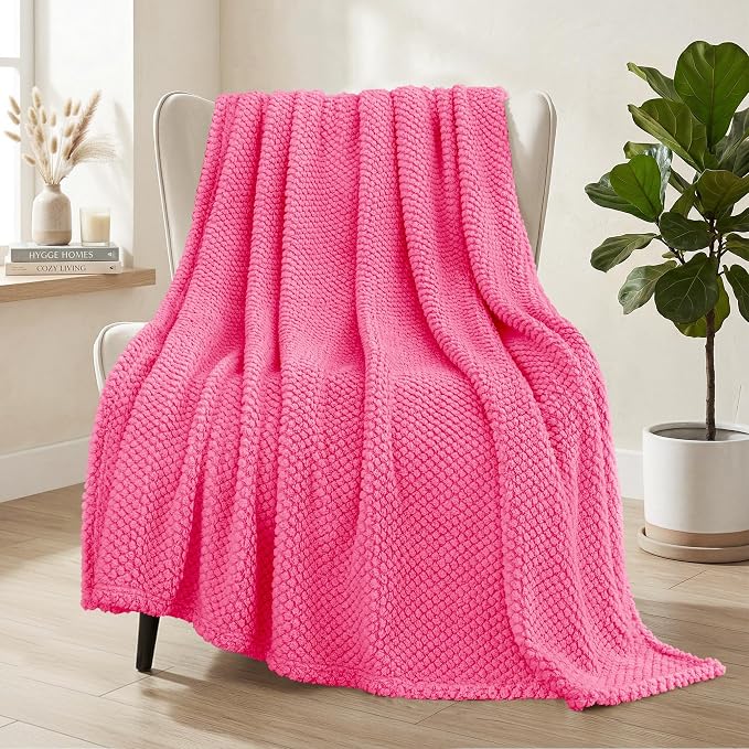 Whale Flotilla Extra Large Fuzzy Fleece Throw Blanket by WHALEFLOTILLA