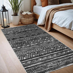 2x4 Washable Entryway Runner Rug: Moroccan Small Area Rug Soft Non Slip Door Mat - Image 9