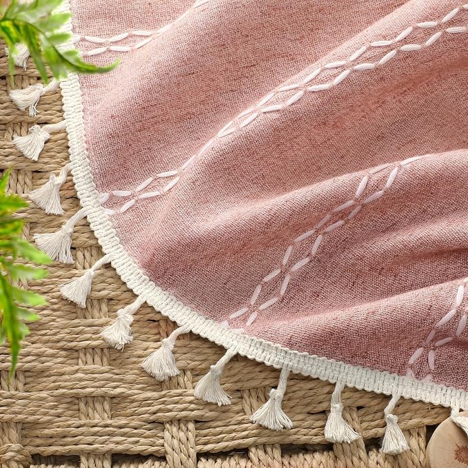 Coral Curtains Boho Blackout Curtains 2 Panels 84 Inch - Image 3