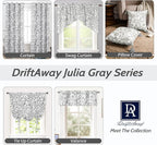DriftAway Julia Lined Valance Double Layer Thermal Insulated Room Darkening - Image 5
