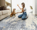 UERMEI 9x12 Area Rug Living Room Rugs - Image 7