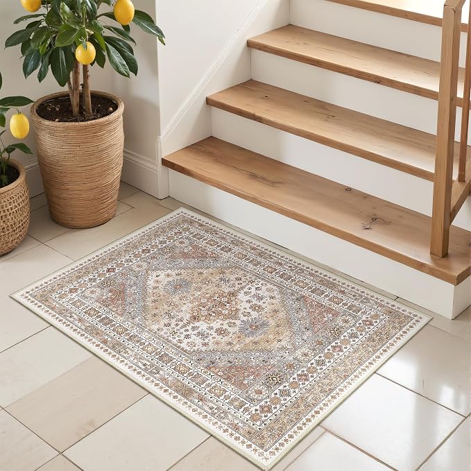Entryway Rug - 2x3 Washable Rug Runner - Image 5