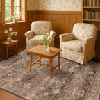 Hazo Haus Taupe Brown 5x8 Rug for Living Room - Image 8