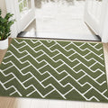 OLANLY Front Door Mat, Non-Slip Rubber Backing, Dirt Resistant and Absorbent by OLANLY