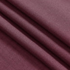 Nanspring Burgundy Linen Curtains 84 Inch Length 2 Panels Set - Image 7