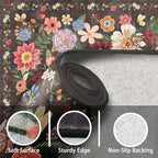Rug for Hallways Kitchen Rug 3x7, Non Slip Washable Rugs - Image 3