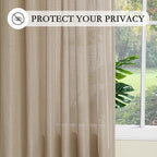 MYSKY HOME French Door Curtains - Image 5