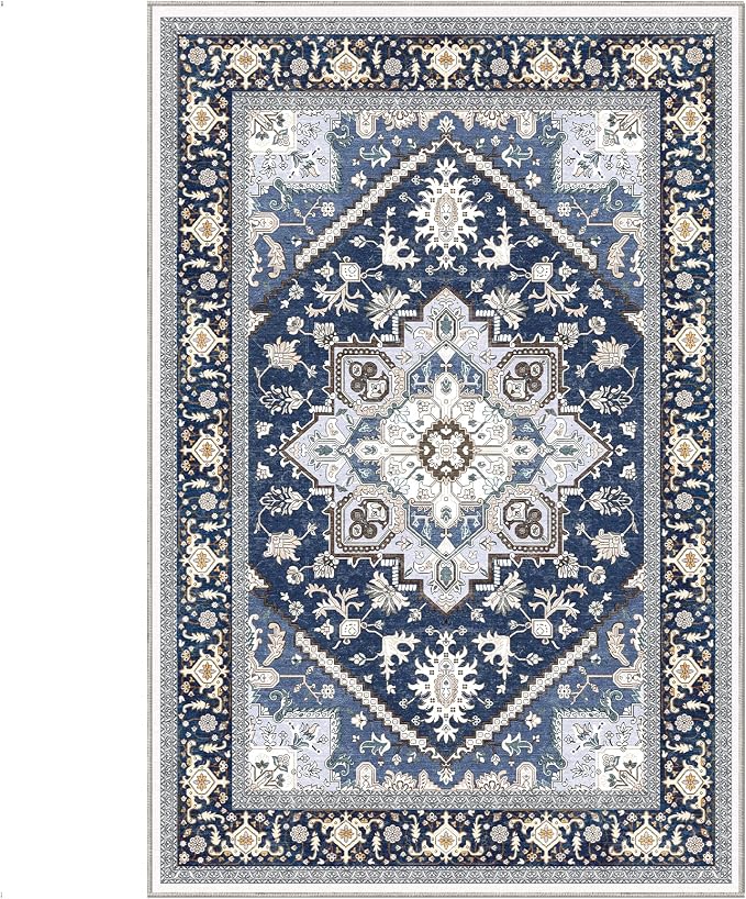 OPPODREAM Soft Area Rugs 4x6, Low-Pile Washable Rugs 4x6 - Image 9