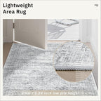 Runner Rug 2x7 Washable Non-Slip Hallway Runner Rugs - Image 7