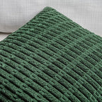 Fancy Homi 4 Packs Hunter Green Decorative Throw Pillow Covers 20x20 Inch - Image 4