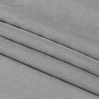 DWCN Grey Sheer Curtains Semi Transparent Voile Rod Pocket Curtains - Image 6