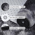 Chicrug Soft Runner Rugs for Bedroom Living Room Plush Fluffy Rug 2x4 Feet - Image 7