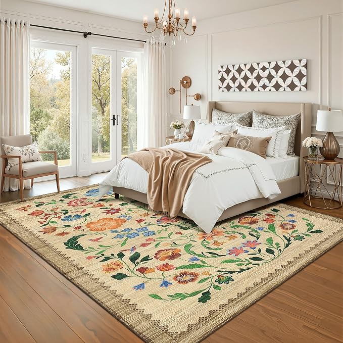 GarveeHome Washable Rug 4x6 Area Rugs - Image 3