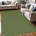 KOZYFLY Washable Area Rug 5x7 ft Rubber Backed Non Slip Rugs by KOZYFLY