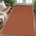 KOZYFLY Washable Area Rug 4x6 ft Non Slip Rubber Backed Living Room Rugs by KOZYFLY