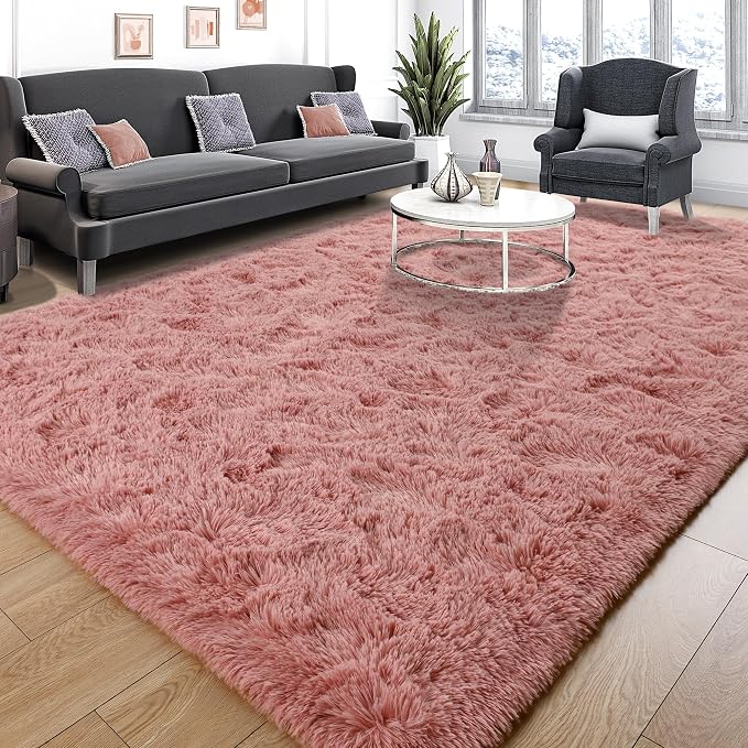 Tepook Area Rugs 9x12 for Living Room, Super Soft Fluffy Rugs for Bedroom - Image 2