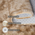 Tepook Soft Fluffy Rugs for Living Room, 5x8 Shaggy Area Rug for Bedroom - Image 5