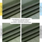 NICETOWN Forest Green Sheer Curtains 96inches Long - Image 7