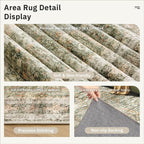 Soalmost Washable Area Rug 8x10, Large Soft Rugs - Image 6