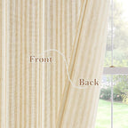 RYB HOME Kitchen Striped Curtains - Image 5