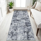 3x6 Washable Entryway Runner Rug: Non Slip Wide Hallway Runners Easy-to-Clean - Image 2