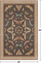 5x8 Brown Rugs for Living Room, Soft Boho Rugs for Bedroom, Non Slip Dining - Image 2