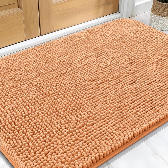 OLANLY Dog Door Mat for Muddy Paws 32x20, Absorbs Moisture and Dirt, Absorbent by OLANLY