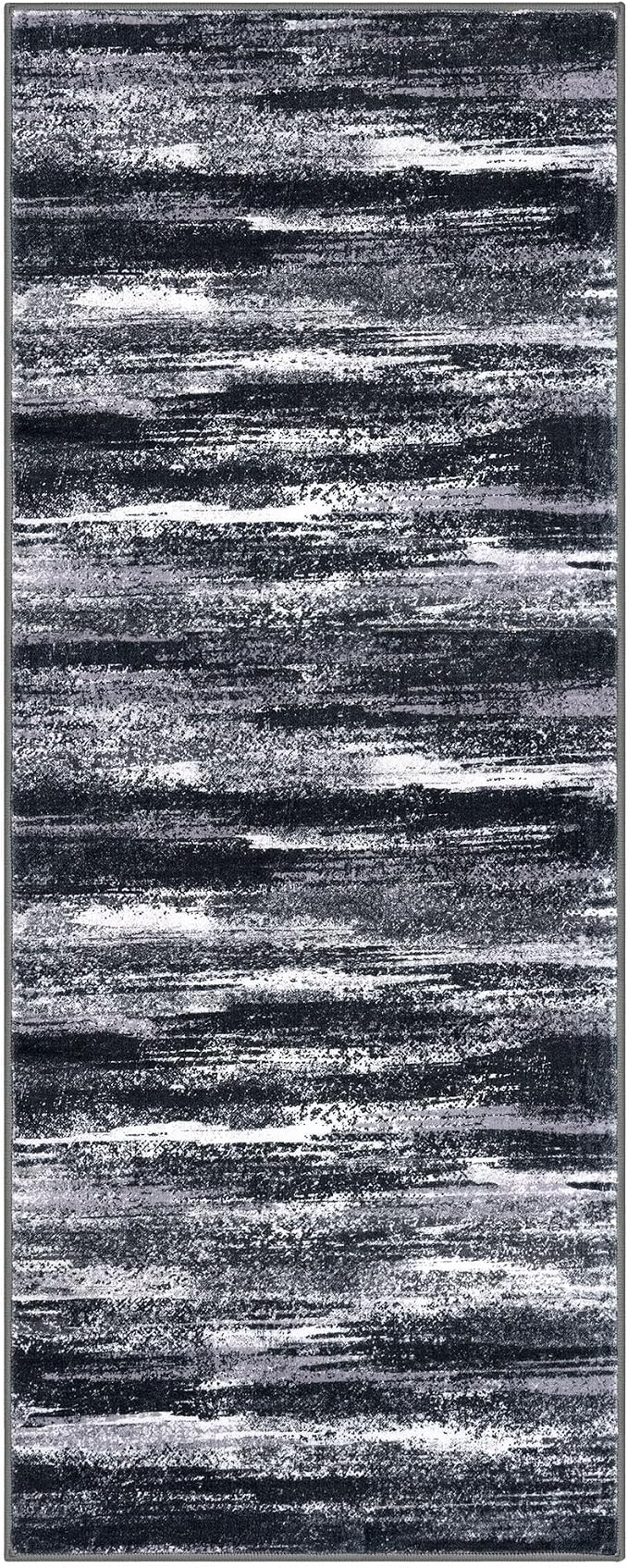 Lansny Modern Abstract Runner Rug 2x5 - Image 9