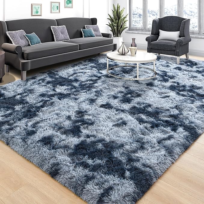 Tepook Area Rugs 9x12 for Living Room, Super Soft Fluffy Rugs for Bedroom - Image 2