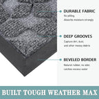 Bulijojo Sturdy Front Entrance Doormats, Durable Heavy Duty Welcome Mat - Image 3