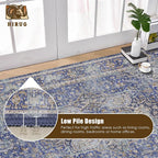 Washable Area Rug 3' x 5 ' Vintage Traditional Persian Mat - Image 5