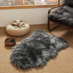 Ashler Faux Fur Rug, Fluffy Shaggy Area Rug Ultra Soft 2 x 3 Feet Sheepskin Fur - Image 3