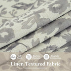 DriftAway Julia Lined Valance Double Layer Thermal Insulated Room Darkening - Image 2