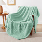EXQ Home Fleece Throw Blanket for Couch or Bed by EXQHomeTexitleCoLtd