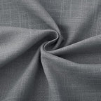 Dark Gray Curtains for Living Room Back Tab Modern Farmhouse Semi Sheer Gray - Image 5