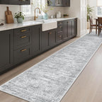 Runner Rug 2x12 Washable Non-Slip Hallway Runner Rugs - Image 4