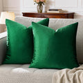 GIGIZAZA Decorative Throw Pillow Covers 26x26, Velvet Sofa Boho Cushion Pillows by GIGIZAZAFocusingonhomedecoration